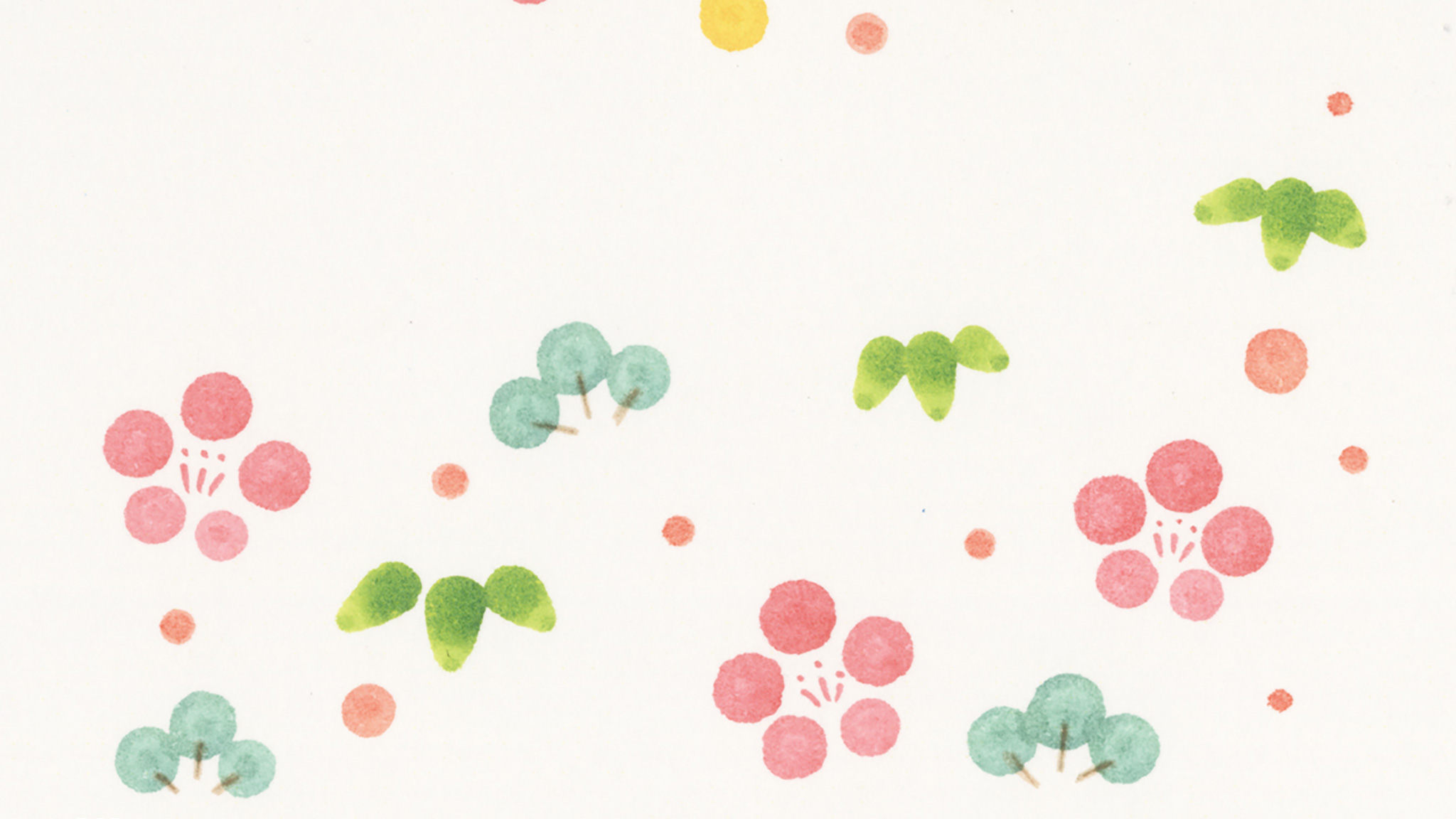 参考作品：ドットで描く松竹梅